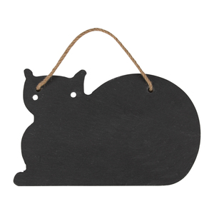 <span class=keywords><strong>Tableau</strong></span> de <span class=keywords><strong>menu</strong></span> suspendu en <span class=keywords><strong>ardoise</strong></span> double face en forme de lapin, style industriel moderne, nature morte - Product Image 4