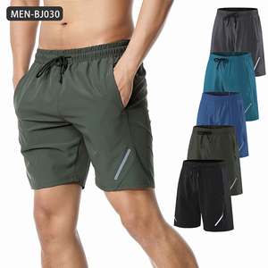 Short de sport à séchage rapide pour hommes-Short de course d'entraînement d'été de 5 pouces avec short de sport en tissu respirant pour hommes - Product Image 1