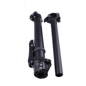 Ultralight Bici Pieghevole Regolare Stelo In Alluminio ad Alta Resistenza Leggero Regolabile Maniglia Della Bicicletta Bar Stem326818 - Product Image 2