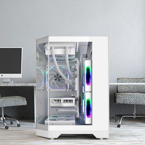 Chất lượng cao Trắng Mini PC trường hợp khung gầm cho M-ATX Int 240 nước làm mát - Product Image 2