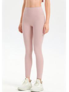 Leggings de yoga de cintura alta para mujer al por mayor, elásticos, con efecto levantacola, transpirables, control de abdomen, pantalones de entrenamiento, suaves como la mantequilla - Product Image 4