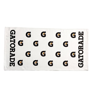 Toalla Deportiva de Gimnasio con Logotipo Personalizado de Fábrica, 400gsm, 50% Algodón, 50% Microfibra, Suave, Agradable <span class=keywords><strong>para</strong></span> la Piel, Absorbente, Estampada por Sublimación - Product Image 1