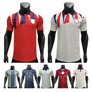 <span class=keywords><strong>Camiseta</strong></span> de Fútbol Retro de Inglaterra, Clásica, Personalizada, al por Mayor, de Alta Calidad, para Hombre, de Manga Corta, con Logotipo - Product Image 1