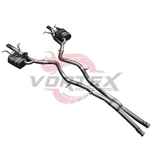 Vortex SS304 High Flow Exhaust for Mercedes Benz W222 S400 S450 S500 2.5T 3.0T 2014-2020 Valvetronic Performance Catback Kit - Product Image 5