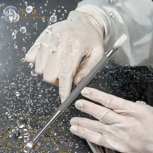 Outil professionnel de soin des ongles à double tête en acier inoxydable, pousse-cuticules de haute qualité pour manucure - Product Image 5