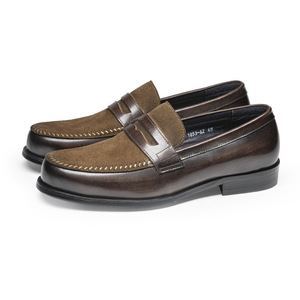 Mocasines de Cuero para Hombre, Formales y Casuales, de una Sola Pieza - Product Image 4