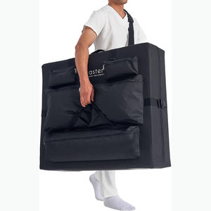 Échantillon gratuit Tables de massage universelles noires professionnelles directes de l'usine Sac de transport Étui de transport avec poche - Product Image 3