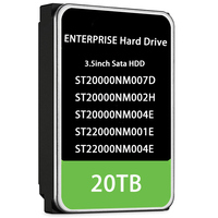Disques durs d'entreprise Exo s X20 ST20000NM007D 20 To, originaux, SATA 3.0, 3,5 pouces, 7200 tr/min, 256 Mo, 6 Gb/s, disques durs internes pour serveur NAS