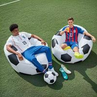 Fauteuil gonflable pour l'intérieur et l'extérieur, idéal pour la salle de sport, le camping, le bureau, les fêtes, les pique-niques et les voyages