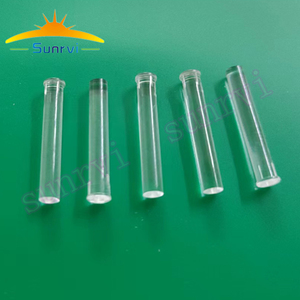Tuyau de lumière LED transparent 1.5mm Trou Tête ronde Guide de lumière Clips Crew Cut Diamètre 3MM Transparent Stock Guide de lumière LED - Product Image 5