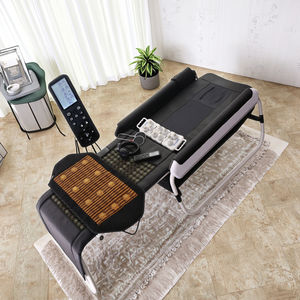 اختيار ساخن قابل للطي كوريا العمود الفقري مدلك الجر Master V3 V4 اليشم الأسطوانة تابليثيرمال حصيرة العلاج بالأشعة تحت الحمراء التدفئة - Product Image 2