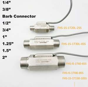 防爆ステンレス鋼1 ~ 30 l/minパルス出力24v磁気水液体メーター流量センサースイッチ - Product Image 4