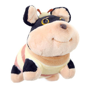 Internet ünlü arı yavru <span class=keywords><strong>DIY</strong></span> peluş oyuncak sevimli bez bebek stres giderici için anahtarlık kolye işlemeli ayı - Product Image 1