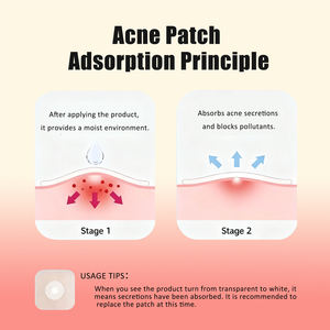 नए जिंगडा JD-AP04 कस्टम आकार मुँहासे पैच निजी लेबल थोक चेहरे की पिम्पल पैच मरम्मत लाभ के साथ - Product Image 4