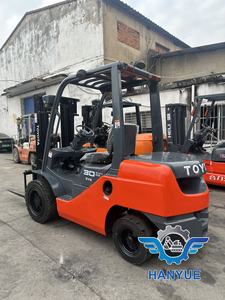 Montacargas Usado <span class=keywords><strong>Toyota</strong></span> 3T FD30 con Motor Diésel de Alta Calidad, Repuestos Originales Mitsubishi en Venta - Product Image 5