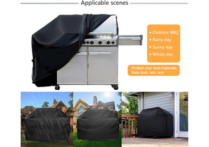 Custom Outdoor Kitchen Barbecue Patio <strong>Cover</strong> <strong>Large</strong> Weather Resistant <strong>BBQ</strong> <strong>Cover</strong> Heavy Duty - Product Image 2