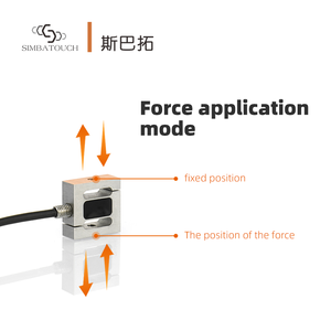0,5/1/2/3/5/10/20/30 kg Hochpräziser Miniatur-Edelstahl-Spannungs-Druck-Kraftsensor Mikro-S-Typ Wägezelle IP65 - Product Image 3
