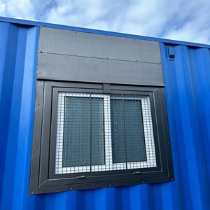Grille de sécurité horizontale coulissante antivol en alliage d'aluminium, personnalisée, moderne et populaire pour entrepôt de conteneurs maritimes - Product Image 5