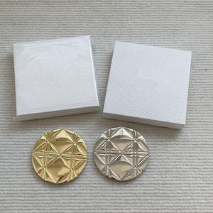 C <span class=keywords><strong>D</strong></span> Specchio in metallo con raffinato motivo a diamante, <span class=keywords><strong>oro</strong></span> e argento, adatto sia per uomini che per donne, <span class=keywords><strong>regali</strong></span> di compleanno e di Natale. - Product Image 5