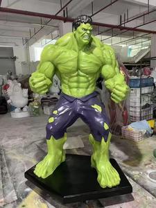 Escultura Grande <span class=keywords><strong>de</strong></span> Resina y Fibra <span class=keywords><strong>de</strong></span> Vidrio del Clásico Personaje <span class=keywords><strong>de</strong></span> Anime <span class=keywords><strong>Hulk</strong></span>, Superhéroe <span class=keywords><strong>de</strong></span> Marvel - Product Image 4