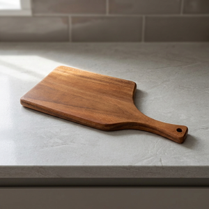 Tabla de cortar de madera ecológica con acabado de grano liso para el hogar, cocina, restaurante, catering y preparación de alimentos. - Product Image 4