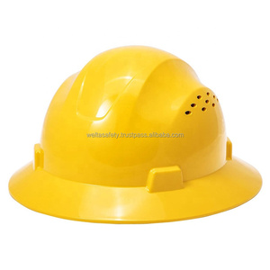 WELTA Vente Directe Usine – Casques de Sécurité Industriels Circulaires en HDPE, Différentes Couleurs, 420g, Certifiés CE EN397 ANSI Z89.1, Sans Fentes - Product Image 1