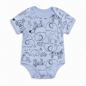 Mono de Algodón para Bebé - Adorable Pijama Enterizo para Recién <span class=keywords><strong>Nacido</strong></span>, Ropa Transpirable y Suave para la Piel, Diseño Fácil de Poner, <span class=keywords><strong>Verano</strong></span> - Product Image 5