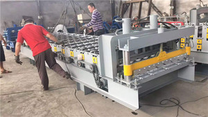 Machine de formage de tôles de toiture en zinc pour usine, machine à panneaux de bardage - Product Image 3