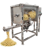 Mélangeur à vis électrique commercial en acier inoxydable haute productivité pour l'industrie alimentaire, chimique et la transformation des poudres – Mélangeur à ruban