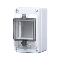 Boîtiers électroniques et d'instruments professionnels IP66 Boîtier de protection pour disjoncteur 3 en matériau ABS