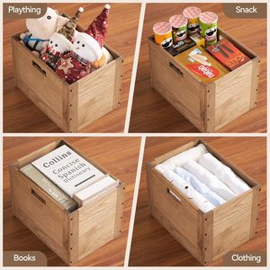 Thiết Kế Tiểu Thuyết Lưu Trữ Gỗ Cube Giỏ Thùng Tổ Chức Cho Nhà Sách Quần Áo Đồ Chơi Modular Mở <span class=keywords><strong>Cubby</strong></span> Lưu Trữ - Product Image 4