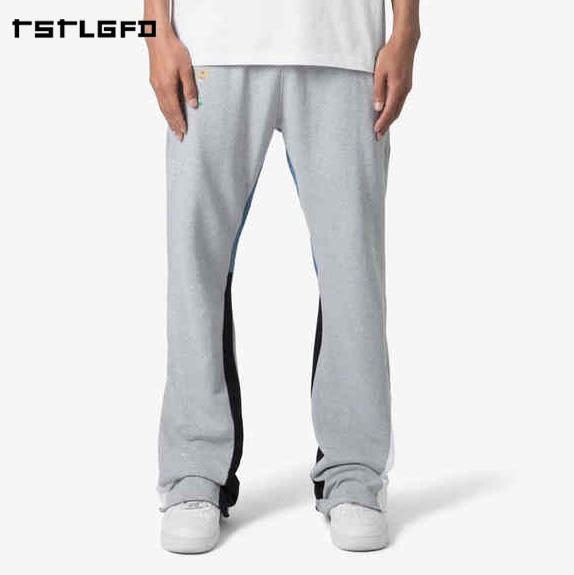 OEM Wholesale Men's Vintage Streetwear Wide Leg Sweatpants
