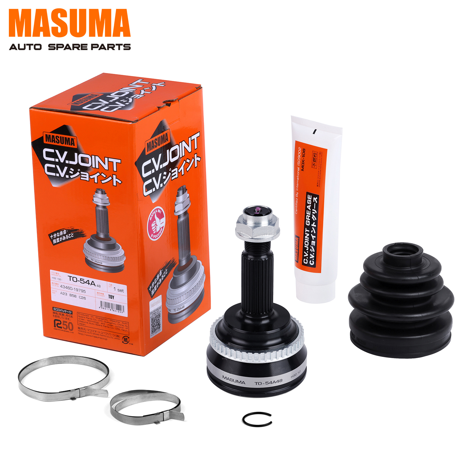 TO-54A48 MASUMA Custom Auto Constant Velocity CV Shaft Joints