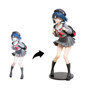 Figuras de Acción de Anime Japonés Personalizadas, Set de 6 Piezas de PVC, Modelo <span class=keywords><strong>Mikus</strong></span>, Juguete de Dibujos Animados para Coleccionistas - Product Image 1