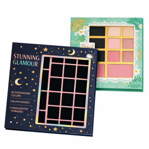 Empaque Cosmético de Cartón Reciclado Personalizado para Paleta de Sombras de Ojos con Ventana Magnética y Logotipo Personalizado del Fabricante - Product Image 5