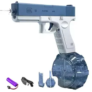 Электрический водяной пистолет лучшего качества автоматический Мощный водяной пистолет для детей Открытый Летний игрушечный пистолет