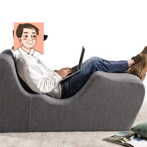 Zero Pressure <b>Recliner</b> Lounge Sofa High Density Sponge Reclining Chair For Living Room Gaming Work Use - Product Image 1