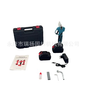 Tijeras de podar eléctricas inalámbricas con capacidad de corte de 27 mm, funcionan con batería recargable para podar árboles en jardines exteriores. - Product Image 3