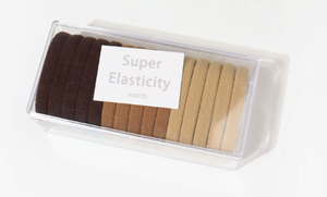 Bandeau coloré sans couture, bandeau pour femme, élastique simple pour cheveux, haute élasticité, durable, élastique pour queue de cheval haute - Product Image 6