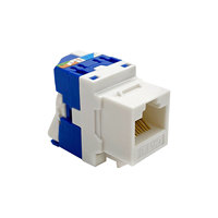 8P8C Module Réseau Cat 6 Français Type Rotatif Legrand Jack RJ45 UTP 180 Degrés CAT6 Sans Outil Keystone Jack