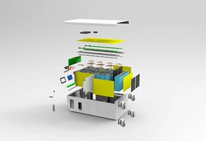 ชุดแบตเตอรี่ลิเธียมไอออน SKS-L1-314 51.2V 230Ah 280Ah 314Ah 15KWh 16KWh พร้อมระบบจัดการแบตเตอรี่ V19 BMS - Product Image 3