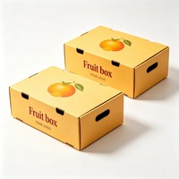 OEM Robuuste, duurzaam ontworpen, recyclebare verpakkingsschaal voor fruit en groenten (appel, watermeloen, peer, avocado) van papier.