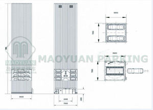 Équipement <span class=keywords><strong>de</strong></span> système <span class=keywords><strong>de</strong></span> stationnement intelligent <span class=keywords><strong>de</strong></span> <span class=keywords><strong>tour</strong></span> <span class=keywords><strong>de</strong></span> voiture <span class=keywords><strong>de</strong></span> levage vertical entièrement <span class=keywords><strong>automatique</strong></span> 2024 - Product Image 6