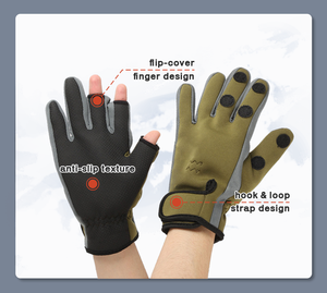 Không thấm nước unisex điều khiển găng tay cho xe đạp phòng tập thể dục thể thao ngoài trời mùa đông ấm cưỡi xe điện chống trượt câu cá Windproof - Product Image 5