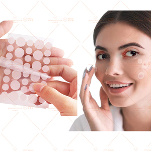 Huati-Parches de belleza Sifuli RubioAroma, dupe <span class=keywords><strong>para</strong></span> cubrir <span class=keywords><strong>puntos</strong></span> de manchas, manchas y acné, paquete de 24 unidades translúcidas - Product Image 5