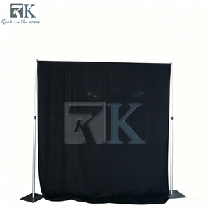 Telescope Pipe and Drape Stand Weeding Decor Aluminum Backdrop Kit Supplier - Product Image 1