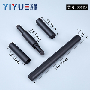 Rỗng đôi bên lông mày tem bao bì bóng Son môi dính chân tóc bột trường hợp với bàn chải miếng bọt biển - Product Image 6