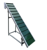 Convoyeur à bande automatique de type Z, élévateur incliné, convoyeur vertical, nouveau, pour restaurant, magasin d'alimentation, usage domestique, acier au carbone