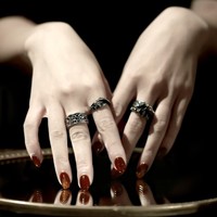 Nouvelle Bague en Alliage Griffe de Dragon Tendance Style Vintage Ins Unisexe Hip-Hop Niche Luxe Léger Personnalisé Punk Réglable