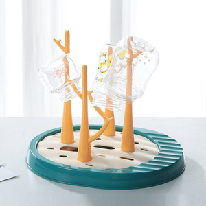 plastic baby feeding bottle drying rack